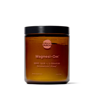 Moon Juice Magnesi Om - Premium Magnesium Supplement for Stress Relief & Sleep Support - Ideal for Nighttime Relaxation & Daily Wellness