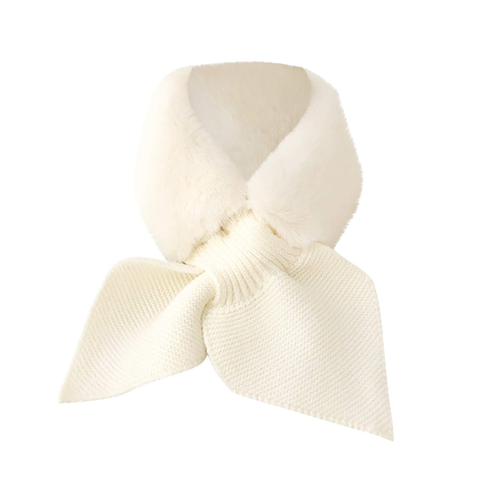 Stylish Winter Scarf for Women - Soft Faux Fur Warm Fashion Scarf - Perfect for Cold Weather, Outdoor Activities & Holiday Gifts