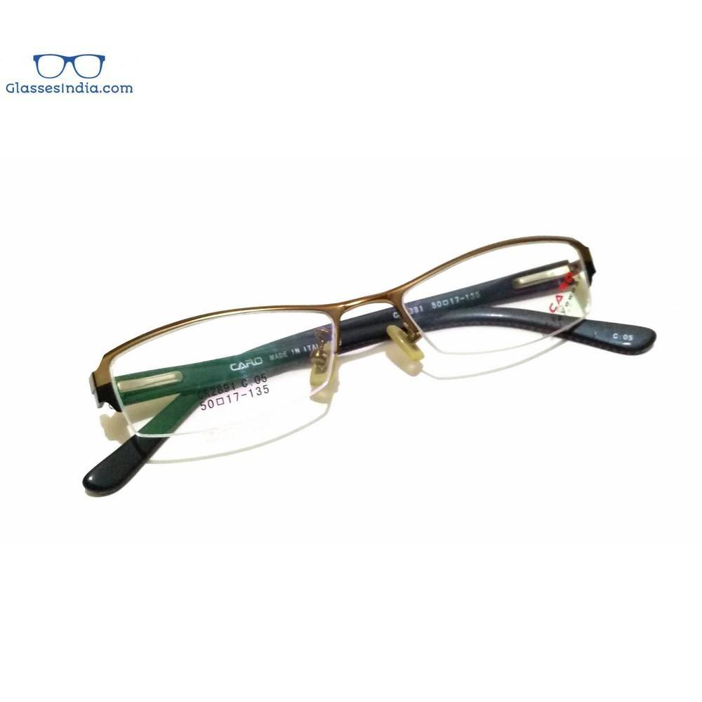 Supra Half Frame Eyeglasses CR2891 - Lightweight & Stylish Acetate Glasses for Men & Women - Perfect for Reading, Work, and Everyday Fashion