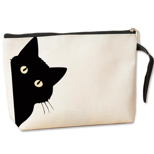 Black Peeping Cat