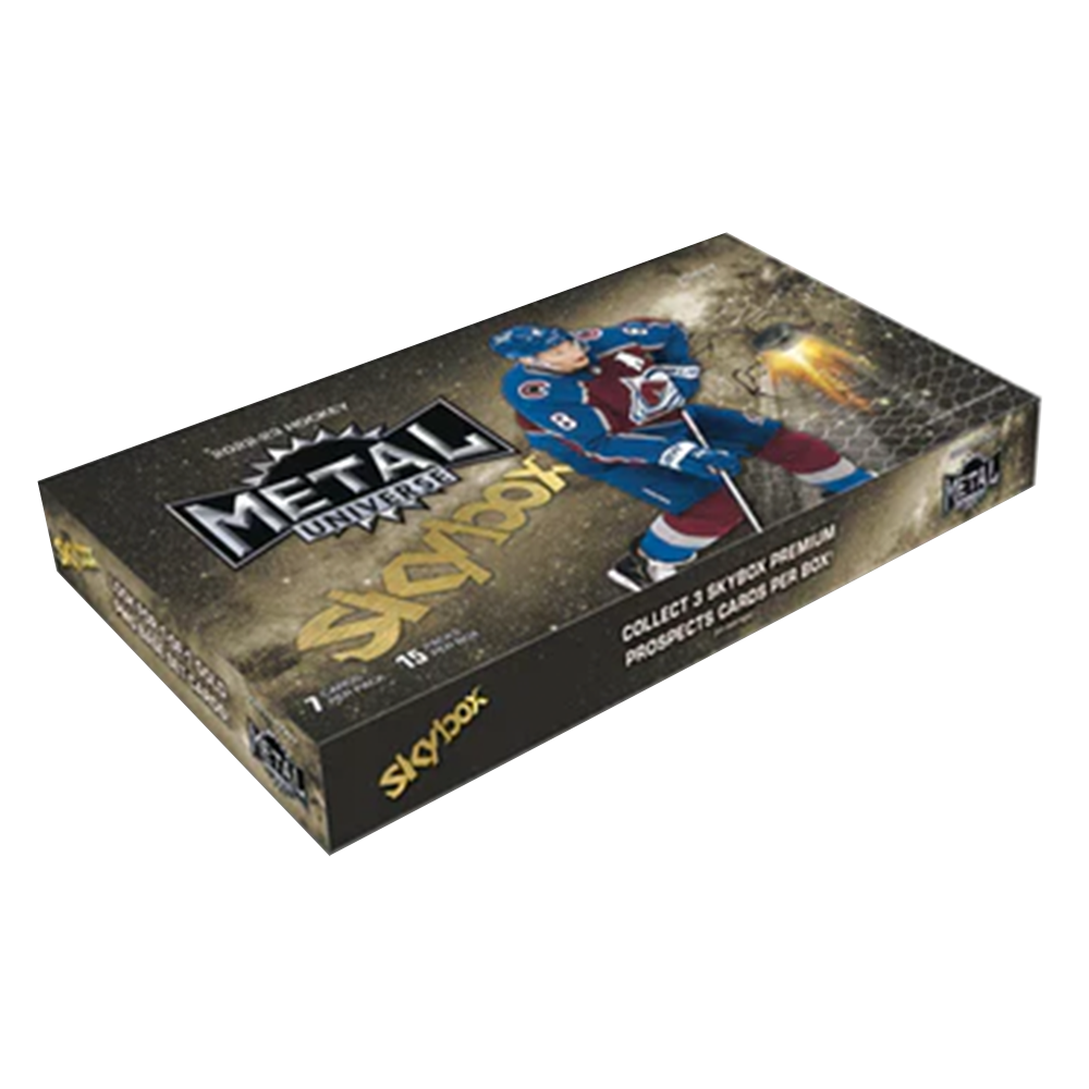 2022-23 Upper Deck Skybox Metal Universe Hockey Hobby Box - Premium Trading Cards for Collectors & NHL Fans - Perfect for Gifts, Investments & Game Room Displays
