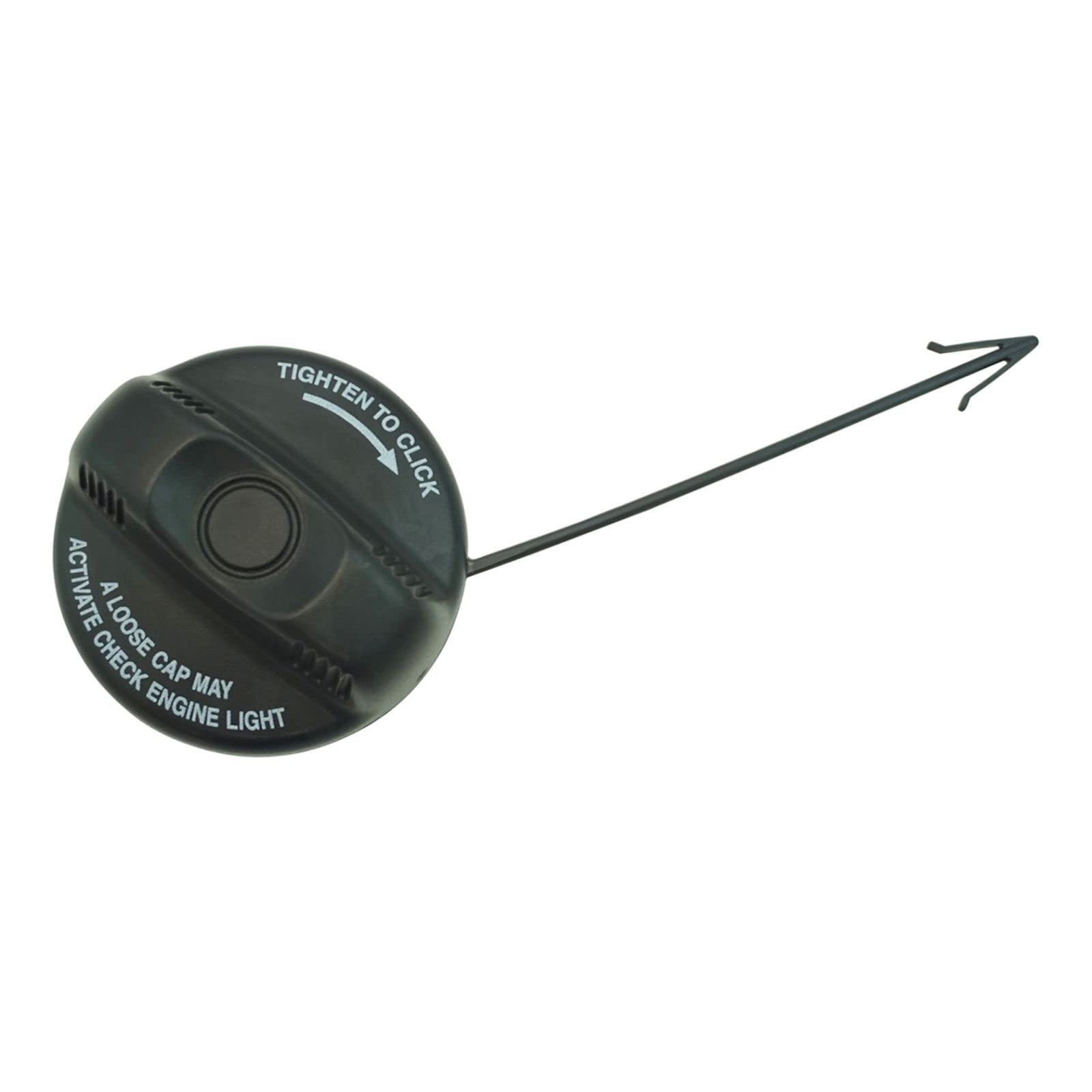 Non-Locking Fuel Gas Cap with Tether Strap - Compatible with Jeep Wrangler TJ, JK & JL (1997-2024) - Durable Replacement Gas Tank Cap - Perfect for Off-Roading & Daily Driving