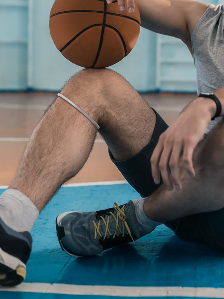 JUOPZKENN Thin Patella Knee Pads - Adjustable Knee Strap Brace for Basketball, Running & Workouts - Elastic Support for Joint Pain Relief & Injury Prevention - Ideal for Sports, Gym & Active Lifestyles
