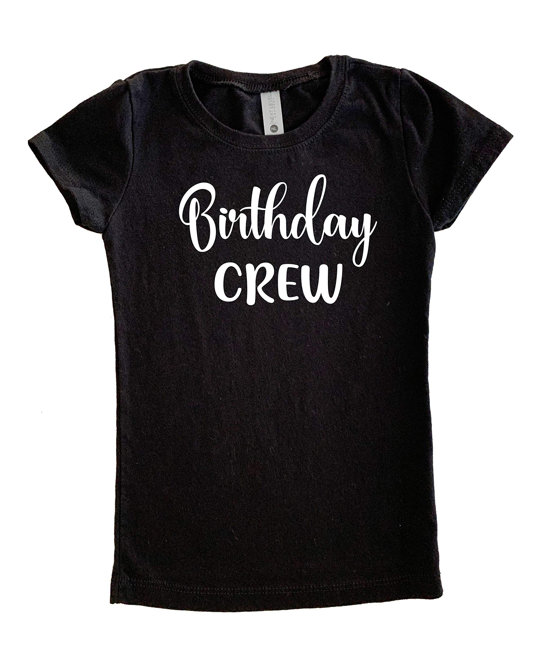 Birthday Crew Shirts for Women & Girls - Matching Birthday Party Outfits - Fun Group T-Shirts for Birthday Celebrations, Girls' Day Out & Family Gatherings