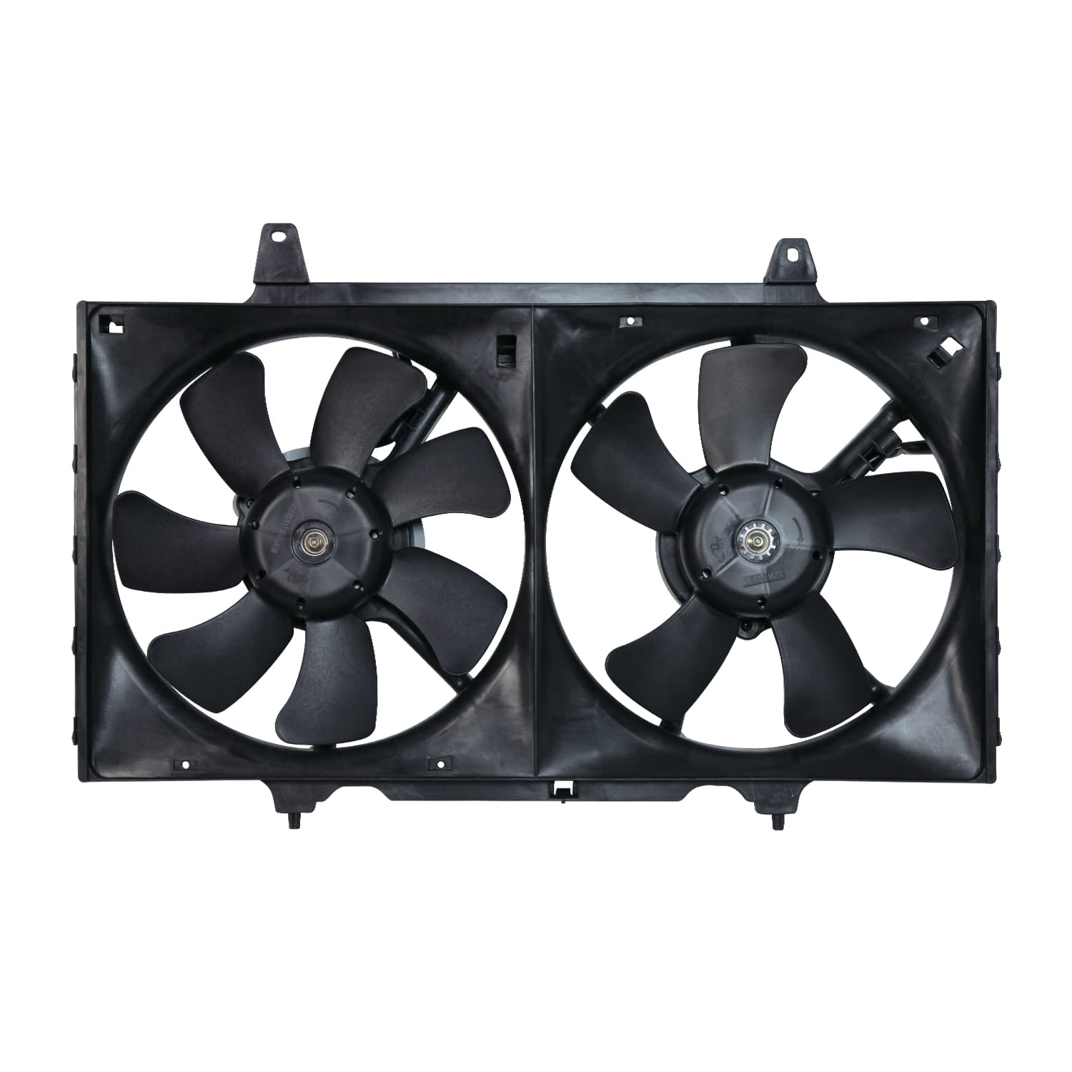 TYC 620040 Cooling Fan Assembly Compatible with 1998-2001 Nissan Altima - Black Replacement Radiator Fan for Engine Cooling - Perfect for Summer Driving & Overheating Prevention