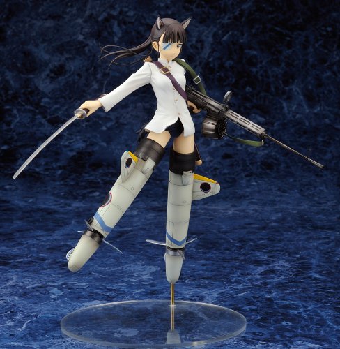 Strike Witches Mio Sakamoto 1:8 Scale PVC Anime Figure - Perfect for Collectors, Display, and Anime Fans