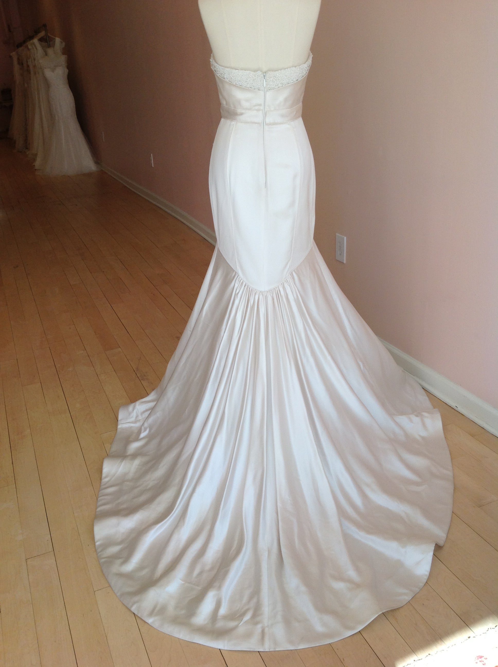 Theia Madison 890067 Elegant Lace Wedding Gown for Bride - Perfect for Church Ceremony, Beach Wedding & Formal Reception