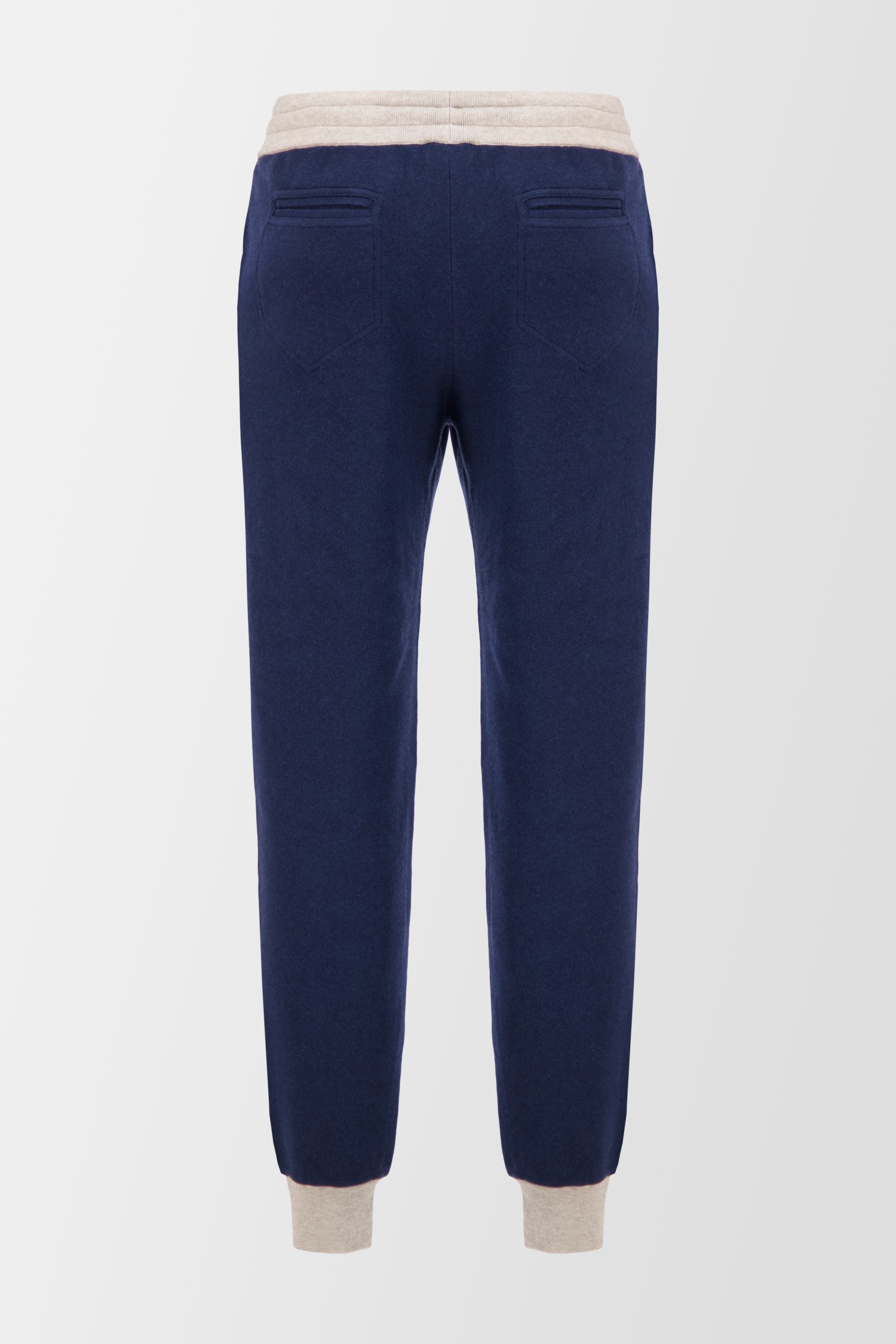 Barba Napoli Blue Tracksuit Sweatpants for Men - Comfortable Jogging Pants with Elastic Waistband - Perfect for Gym, Running, and Casual Wear