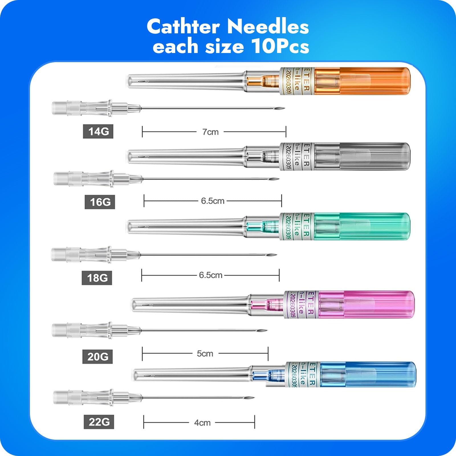 16G Hollow Piercing Needles - Professional Ear, Nose, Belly & Navel Body Jewelry for Safe Piercing | Perfect for Professional Studios & Home Use