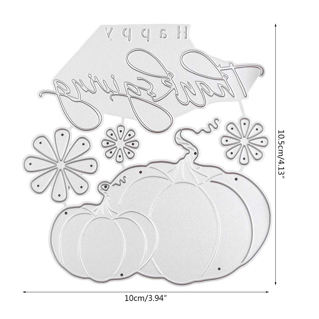 Christmas Metal Stencil Dies Set for DIY Cards & Scrapbooking - Holiday Crafting