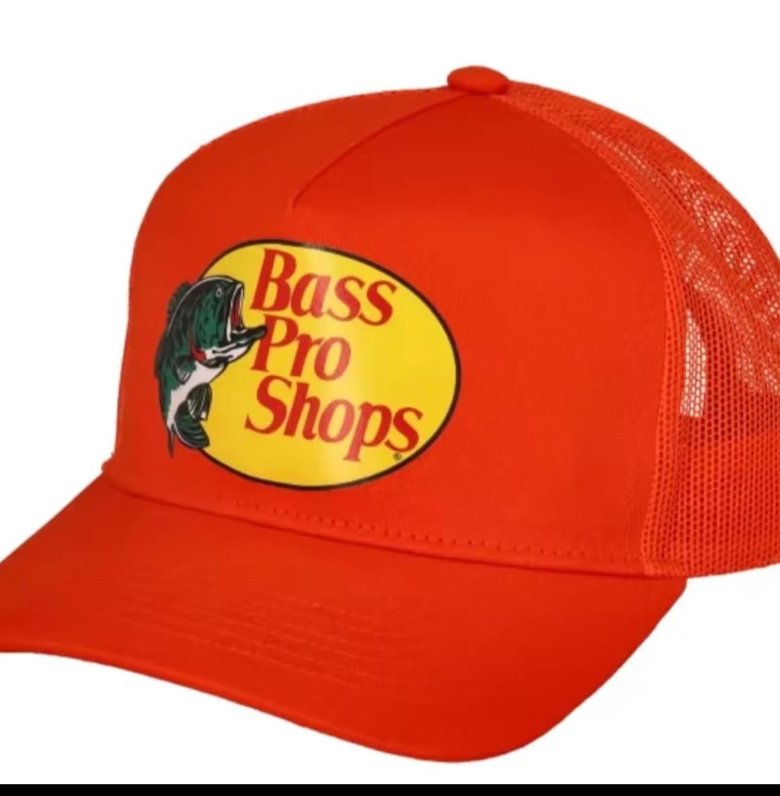 Bass Pro Trucker Hat for Men & Women - Light Blue Adjustable Snapback Cap for Fishing, Hunting & Outdoor Adventures
