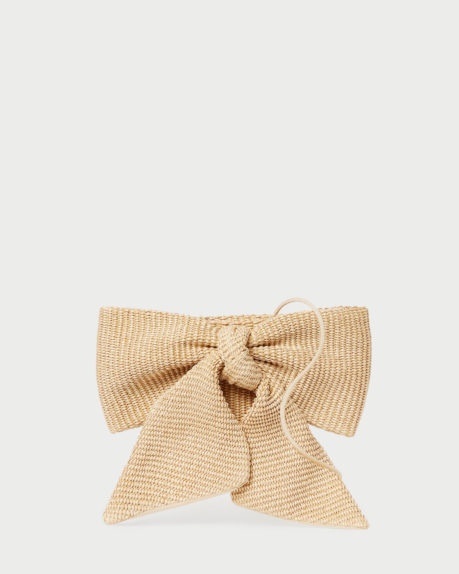 Violet Natural Straw Crossbody Bag with Bow - Perfect for Beach, Summer Outings, and Casual Fashion Accessories