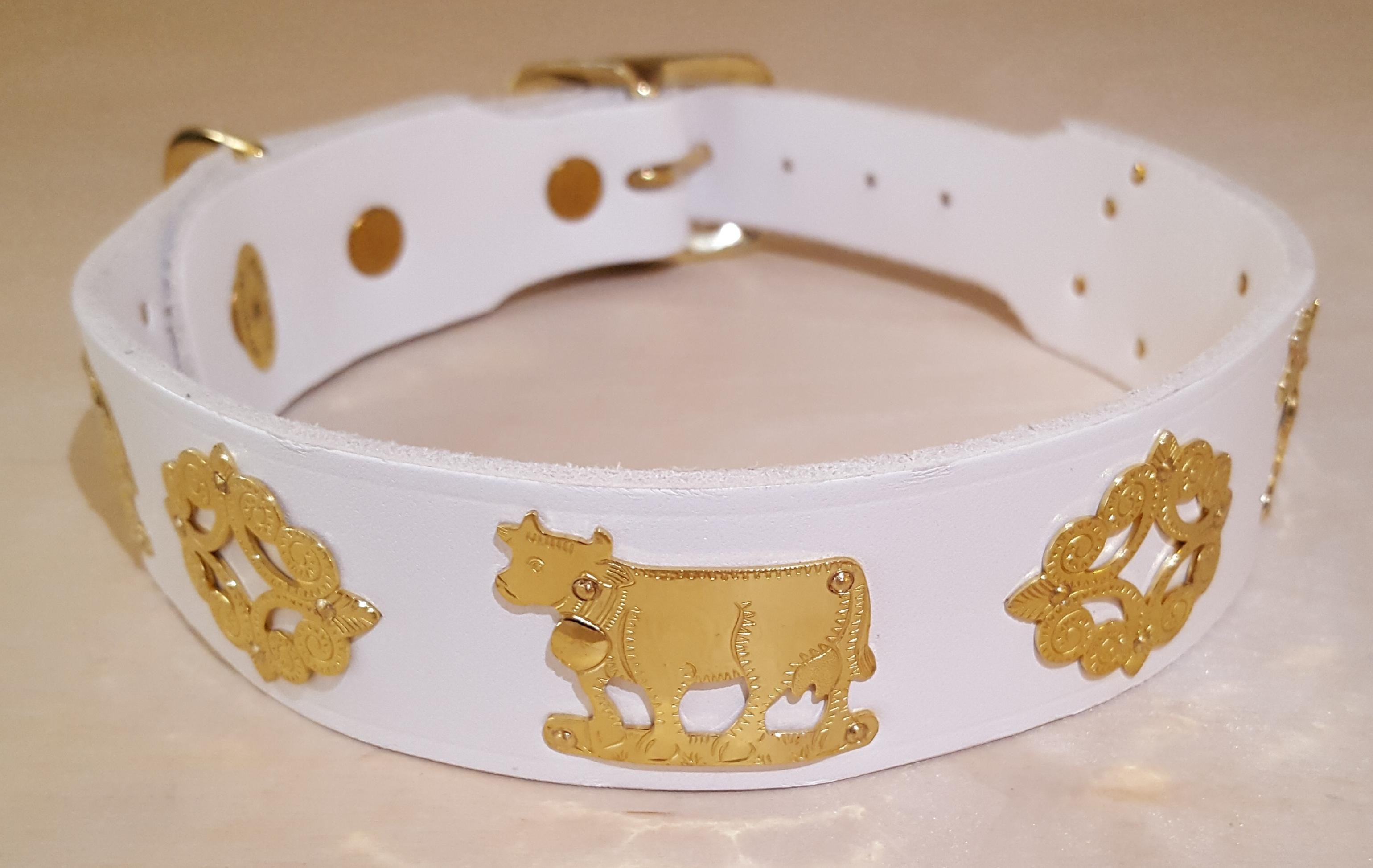 Premium 1 1/4 Inch Medium Swiss Dog Collar - Contemporary Design for Small to Medium Dogs - Perfect for Daily Walks, Training & Fashion Accessories