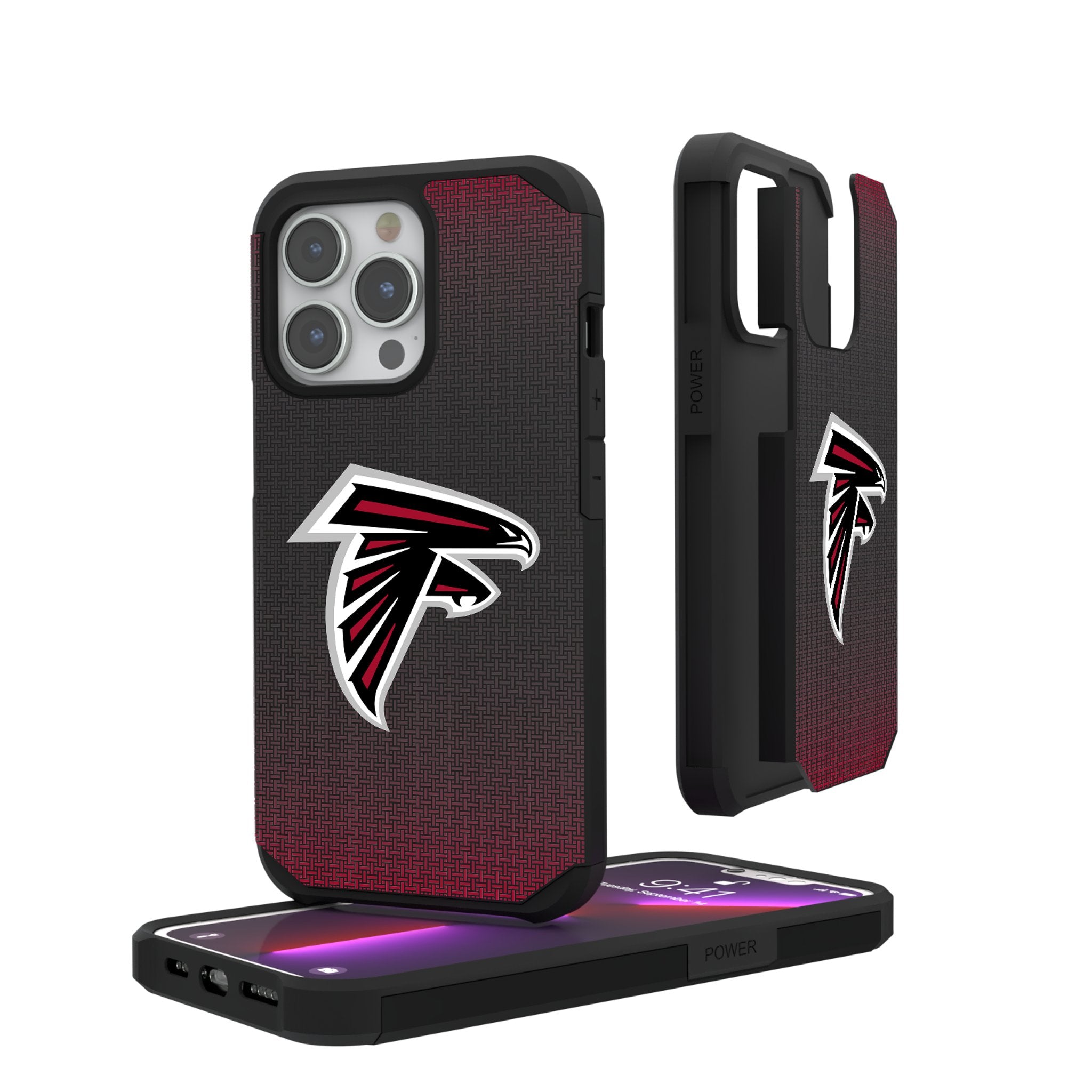 Atlanta Falcons Durable Rugged Phone Case - Shockproof & Anti-Scratch Protection for iPhone & Samsung - Perfect for Football Fans & Outdoor Adventures