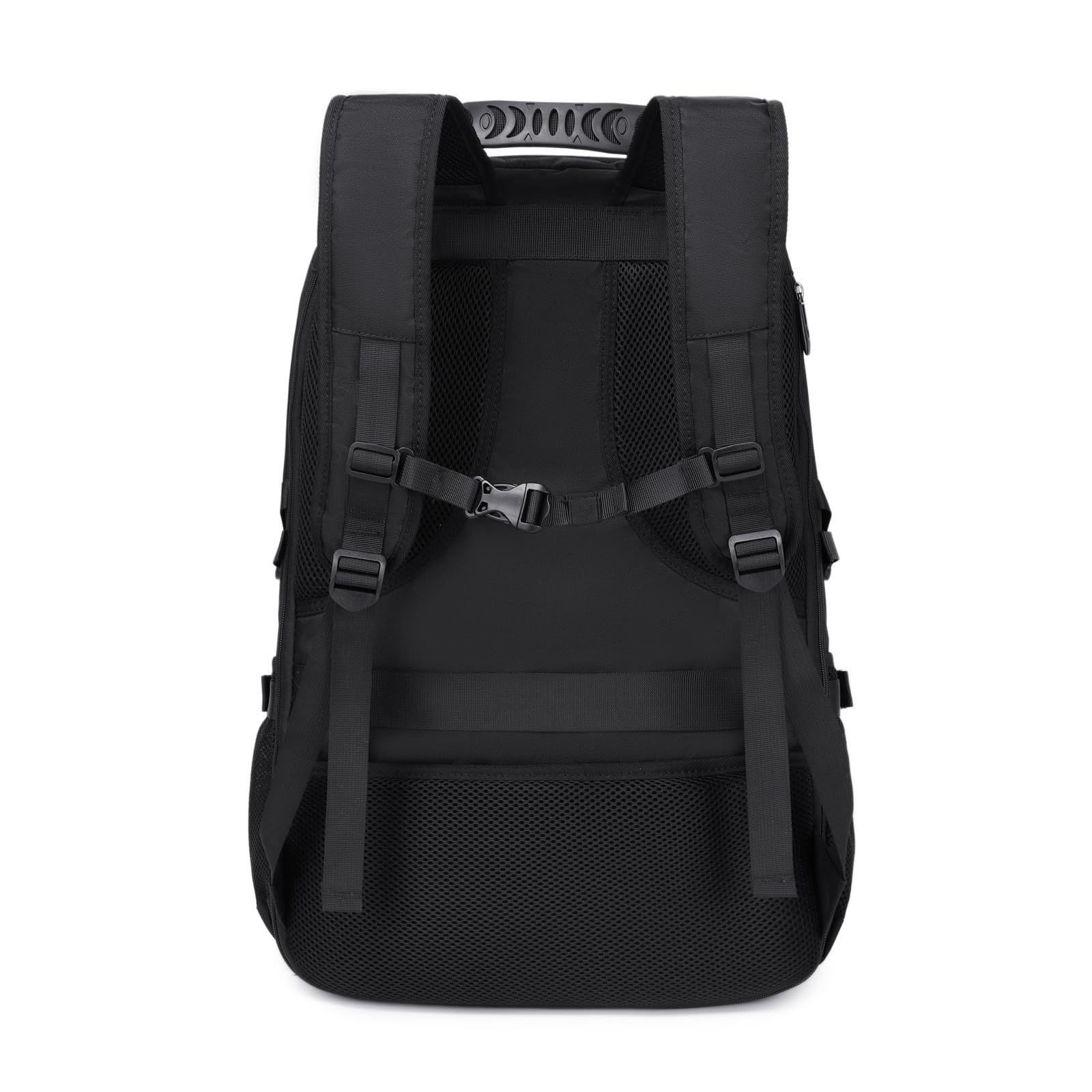 17.3 Inch Large Gym Backpack with Shoe Compartment - 50L Travel Backpack with Multiple Compartments, USB Charging Port & Anti-Theft Design - Airline Approved Carry-On Backpack for Men & Women - Perfect for Gym, Travel, Work & Business Trips