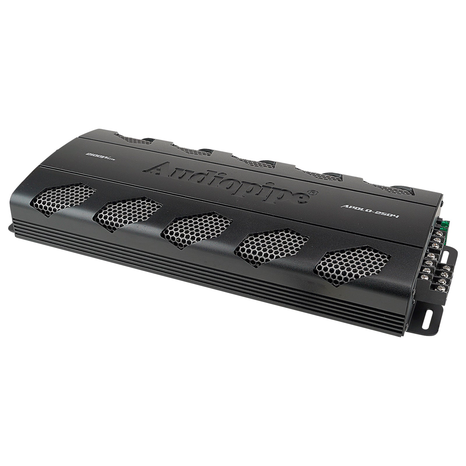 4 Channel Class A/B Mosfet Power Amplifier - APDLO 2504 High Power Car Audio Amp for Home Theater & Professional Sound Systems