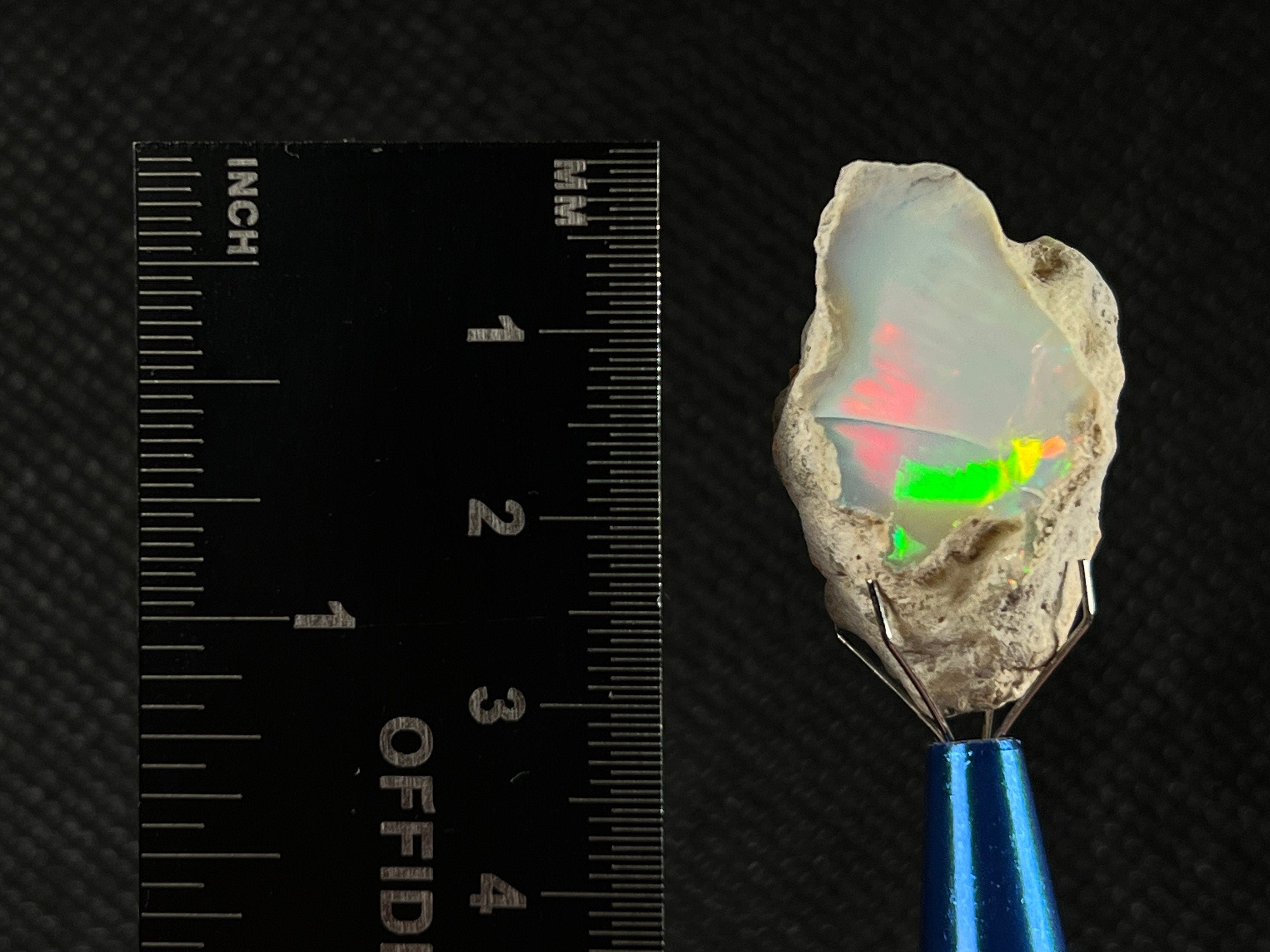 Premium 4A+ Welo Opal Raw Crystal - Natural Cutting Grade Opal Gemstone, October Birthstone for Jewelry Making & Collecting | Perfect for Rings, Necklaces & Healing Crystals