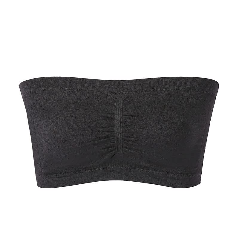 Wireless Padded Sports Bra - Seamless Bralette for Yoga, Running & Workouts - Breathable Stretch Fabric for Comfort & Support