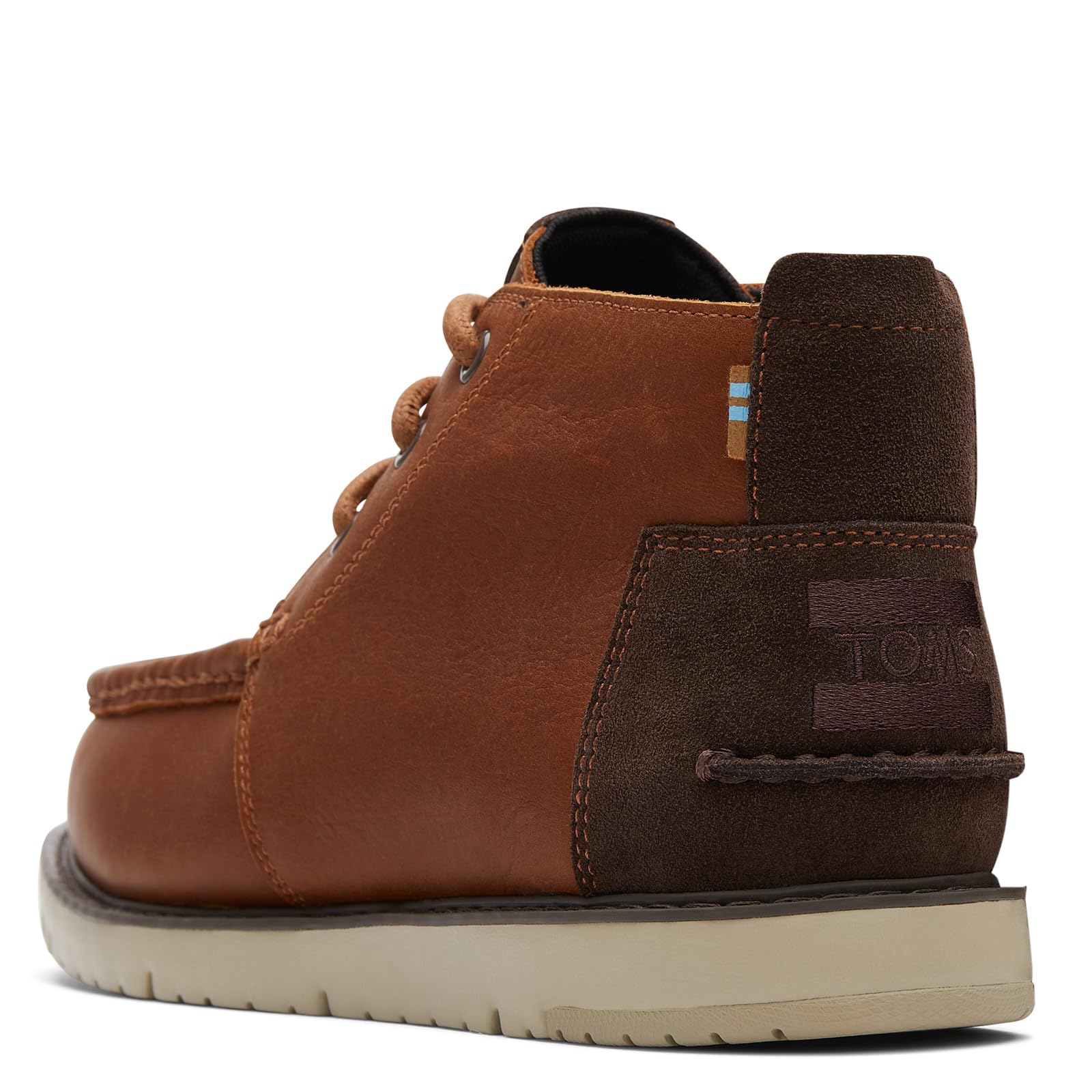 TOMS Men's Navi Moc Chukka Boot - Comfortable Casual Slip-On Shoes for Men | Perfect for Walking, Travel & Everyday Wear
