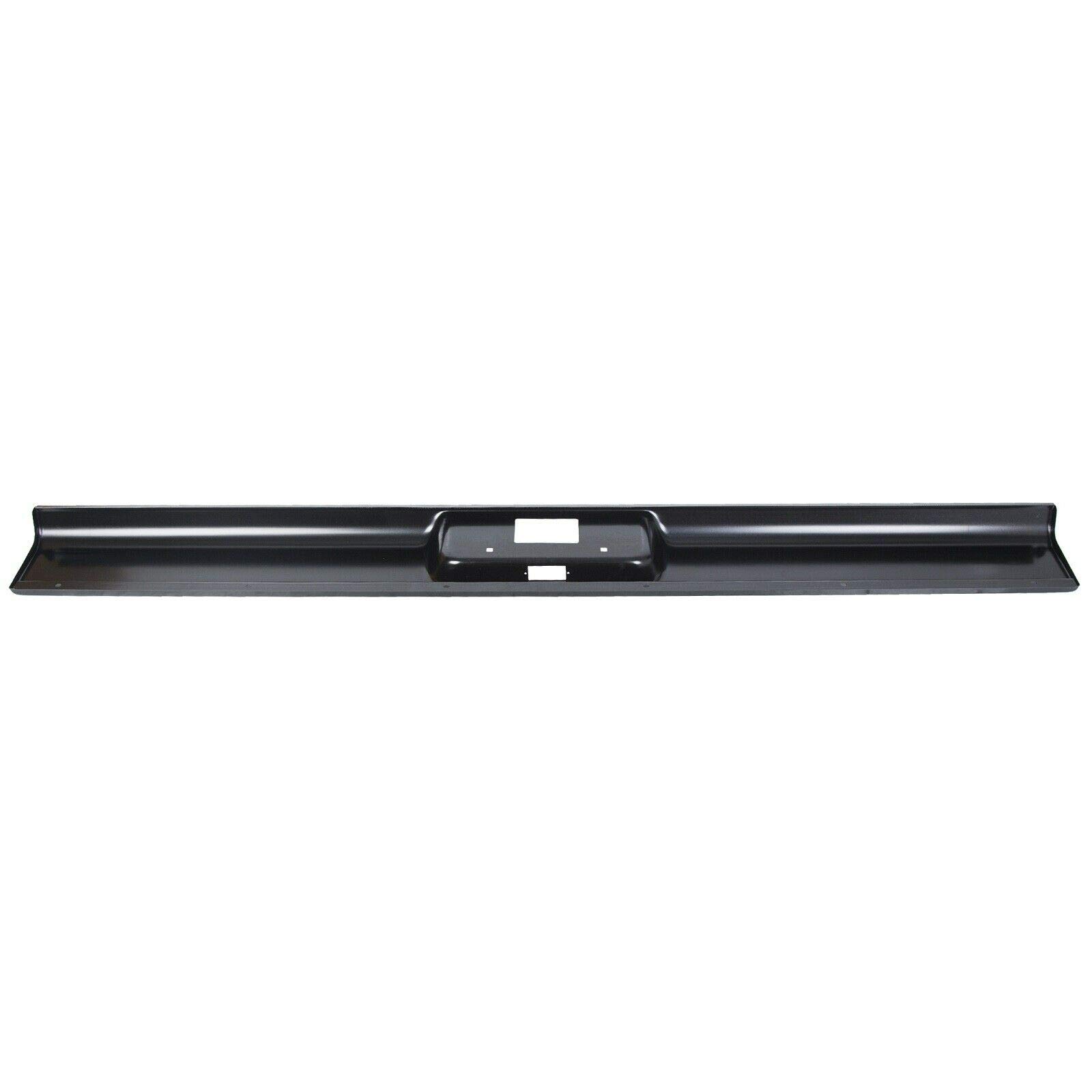 Rear Steel Roll Pan with License Plate Light for Chevy GMC C10 Fleetside 1973-1987 | Durable Truck Bed Accessory for Restoration & Custom Builds