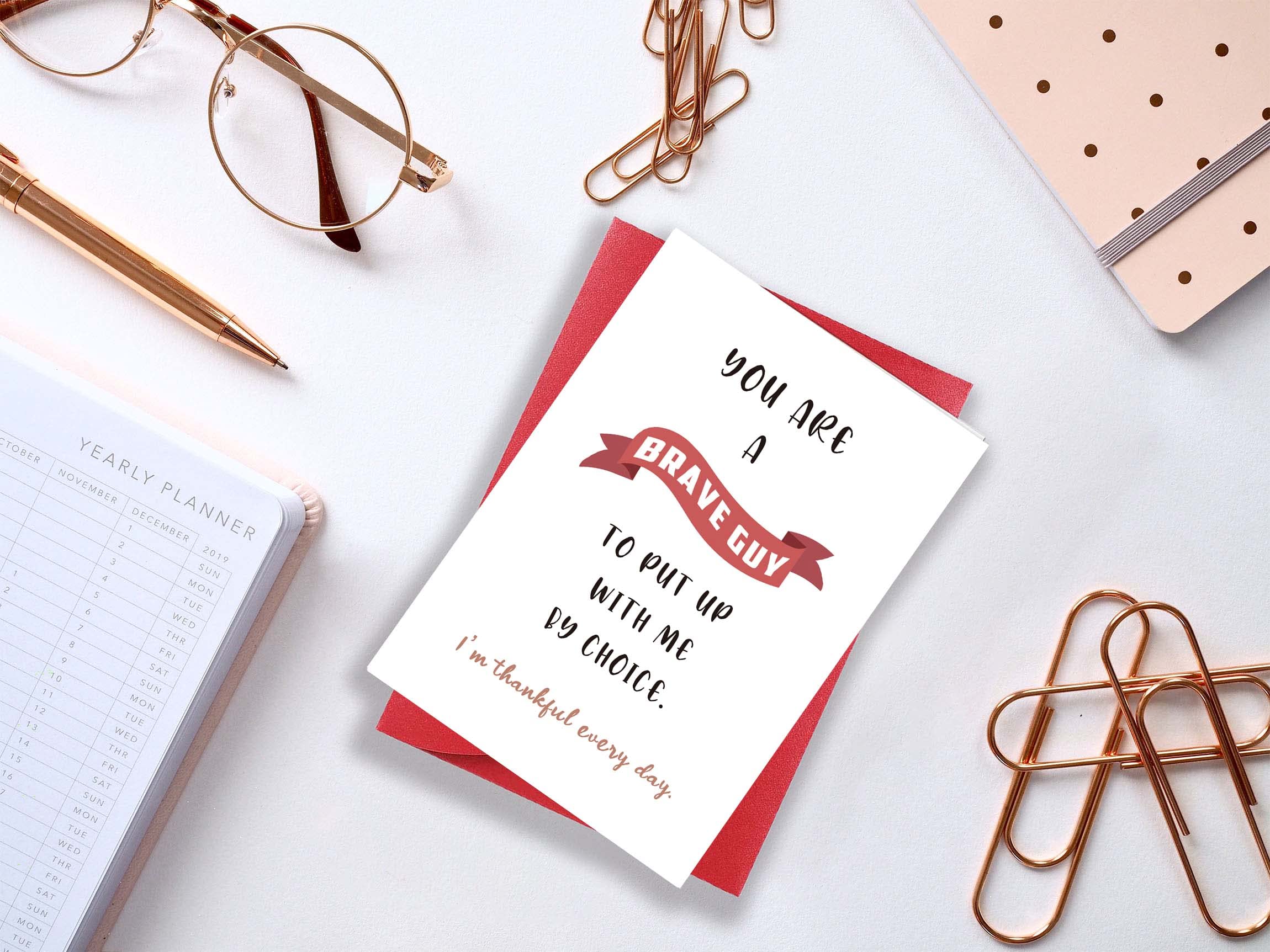 Brave Dad Father's Day Card - Unique Birthday & Thank You Card for Stepdad - Perfect for Gifts, Celebrations & Special Occasions