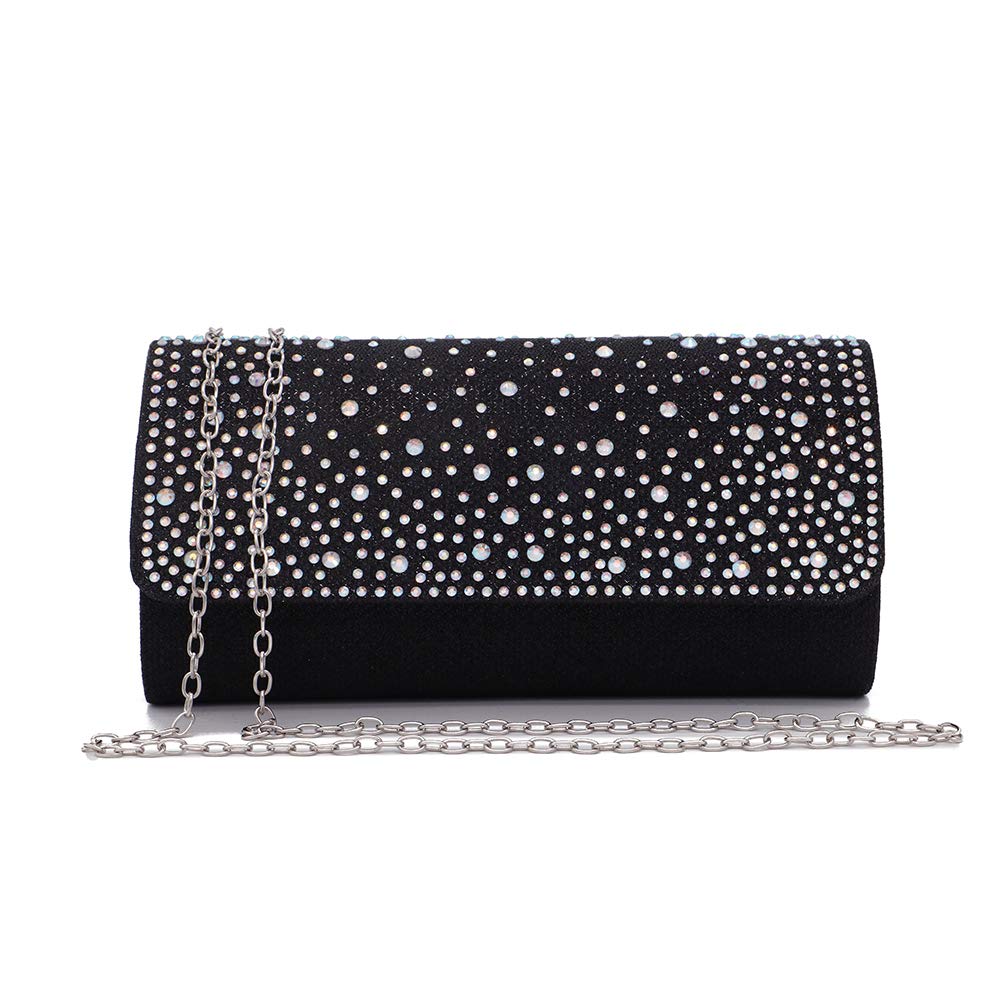 Elegant Crystal Evening Purse for Women - Sparkling Clutch Bag for Parties, Weddings & Special Occasions | Perfect Prom, Cocktail & Formal Event Accessory