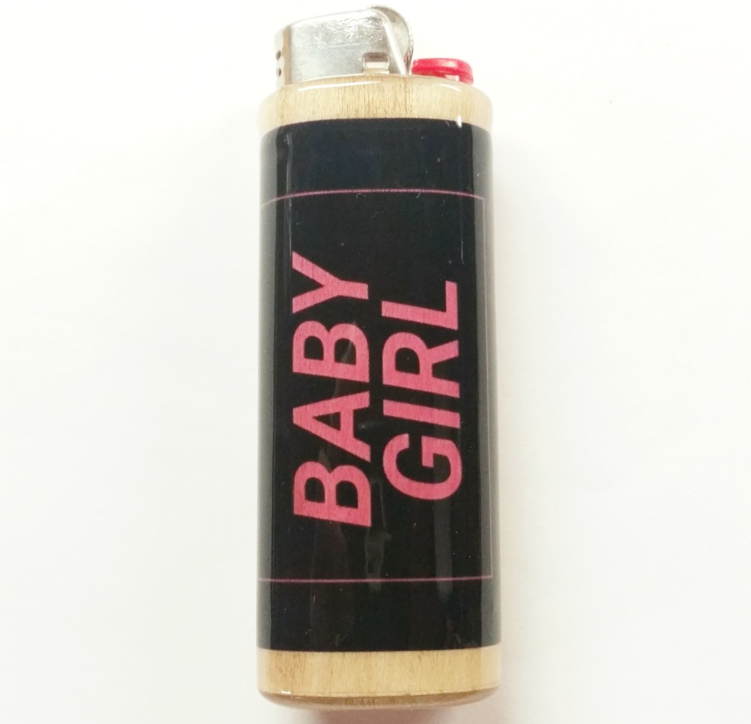 Baby Girl Lighter Case Cover - Cute Pink Bic Lighter Holder Sleeve for Women & Teens - Perfect for Parties, Gifts & Everyday Use
