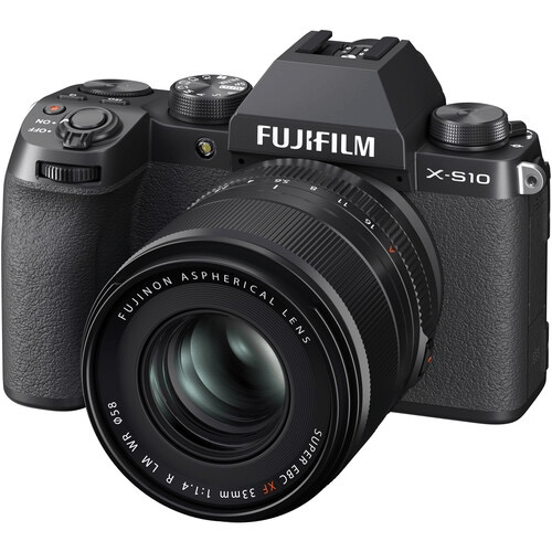 Fujifilm FUJINON XF 33mm F1.4 R LM WR Lens - Fast Aperture Prime Lens for Fuji X-Mount Cameras | Perfect for Portrait, Street & Low Light Photography