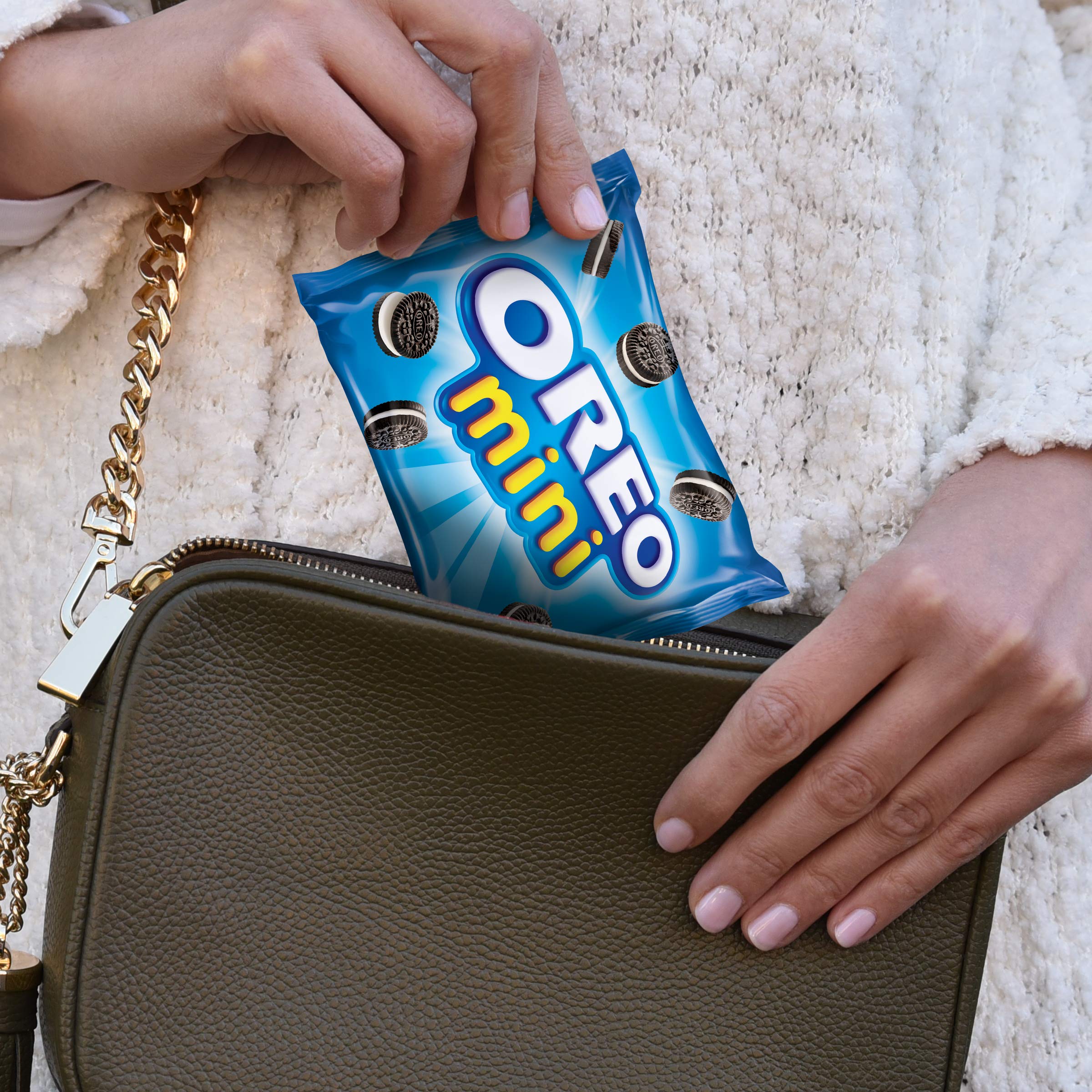 Nabisco Variety Pack - OREO Mini Cookies, CHIPS AHOY! Mini Cookies & Teddy Grahams Cinnamon Snacks | 48 Individually Wrapped Snack Packs | Perfect for School Lunches, Office Snacks & Party Favors