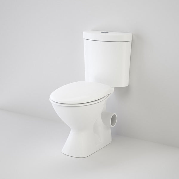 Caroma Profile 4 Skew Trap Toilet Suite - Modern Water-Saving Elongated Bowl Toilet for Bathroom & Powder Room | ADA Compliant Design for Home & Commercial Use