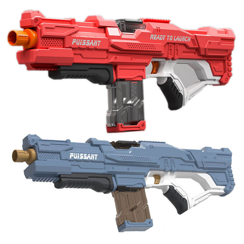 996 Electric Water Suction High Pressure Water Gun - Long Distance Outdoor Water Blaster for Kids & Adults - Perfect for Summer Backyard Fun, Pool Parties, and Water Fights