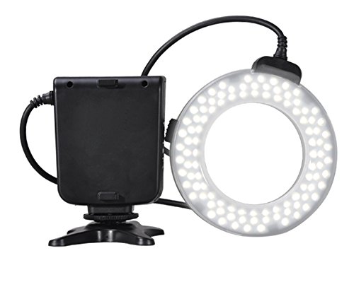 Canon EOS Rebel T5i Macro LED Ring Light - Dual Flash for Photography