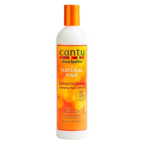 Cantu Shea Butter Leave-In Conditioning Cream for Natural Hair - Moisturizing & Detangling Hair Lotion for Curly, Coily & Wavy Hair Types - Perfect for Daily Hydration & Styling