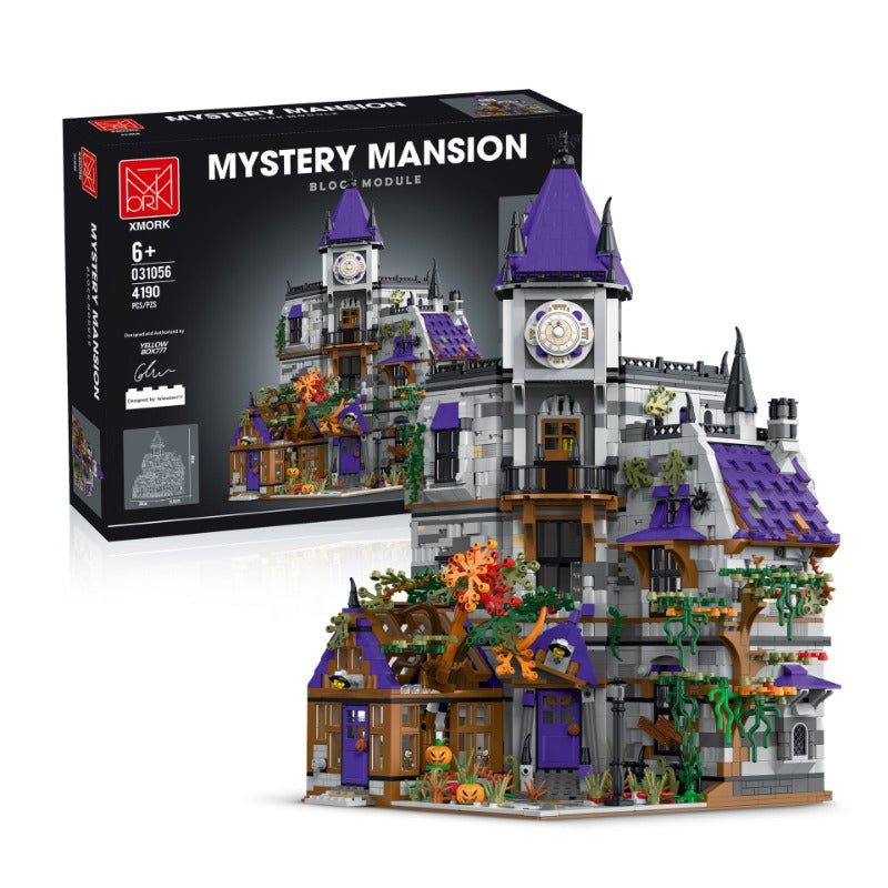 4190pcs XMORK 031056 Mystery Mansion Building Blocks Set - Creative Construction Toy for Kids & Adults | Perfect for STEM Learning, Birthday Gifts & Family Bonding Activities