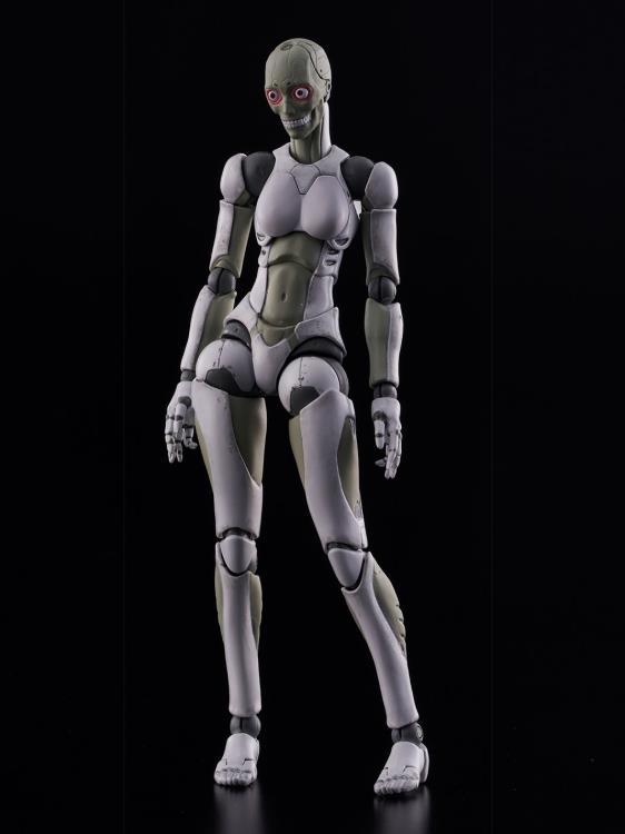 1000toys Sen Toys 1/12 TOA Heavy Industries Synthetic Human Green & White Action Figure - 2nd Production - Collectible Anime Model for Display & Photography