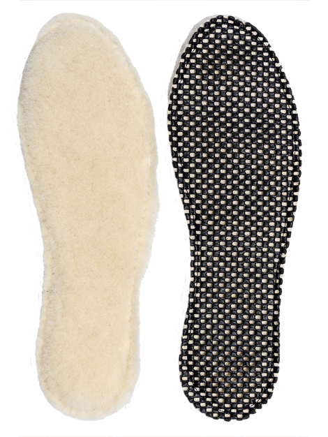 Griffin Nuumed Wool Insoles for Boots & Shoes - Natural Odor Control & Moisture Wicking - Perfect for Hiking, Work Boots & Everyday Comfort