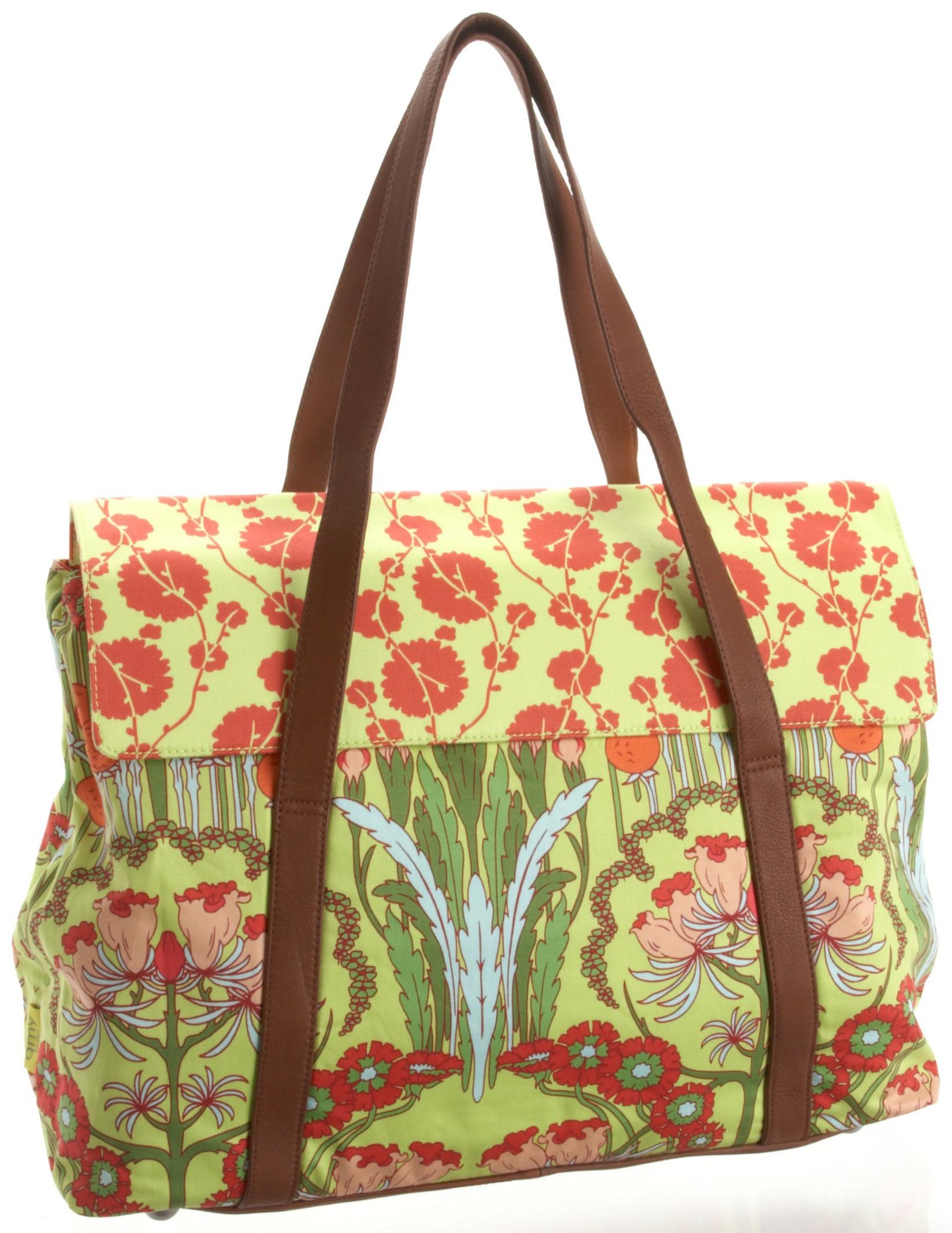 Amy Butler Harmony Laptop Tote Bag - Stylish 15 Inch Laptop Carrier for Women, Water-Resistant Work Tote with Pockets - Perfect for Office, Business Travel & College