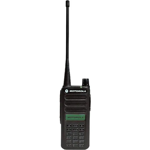 Motorola CP100D Portable Two-Way Radio with Full Keypad & LCD Display - Ideal for Construction, Security, and Outdoor Adventures