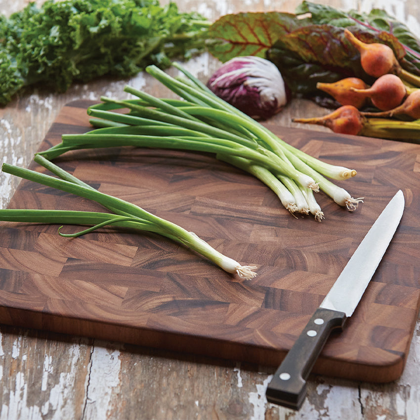 Premium Oslo Acacia Wood Cutting Board by Fox Run - Durable Kitchen Chopping Block for Meat, Vegetables & Cheese - Perfect for Home Cooking & Entertaining