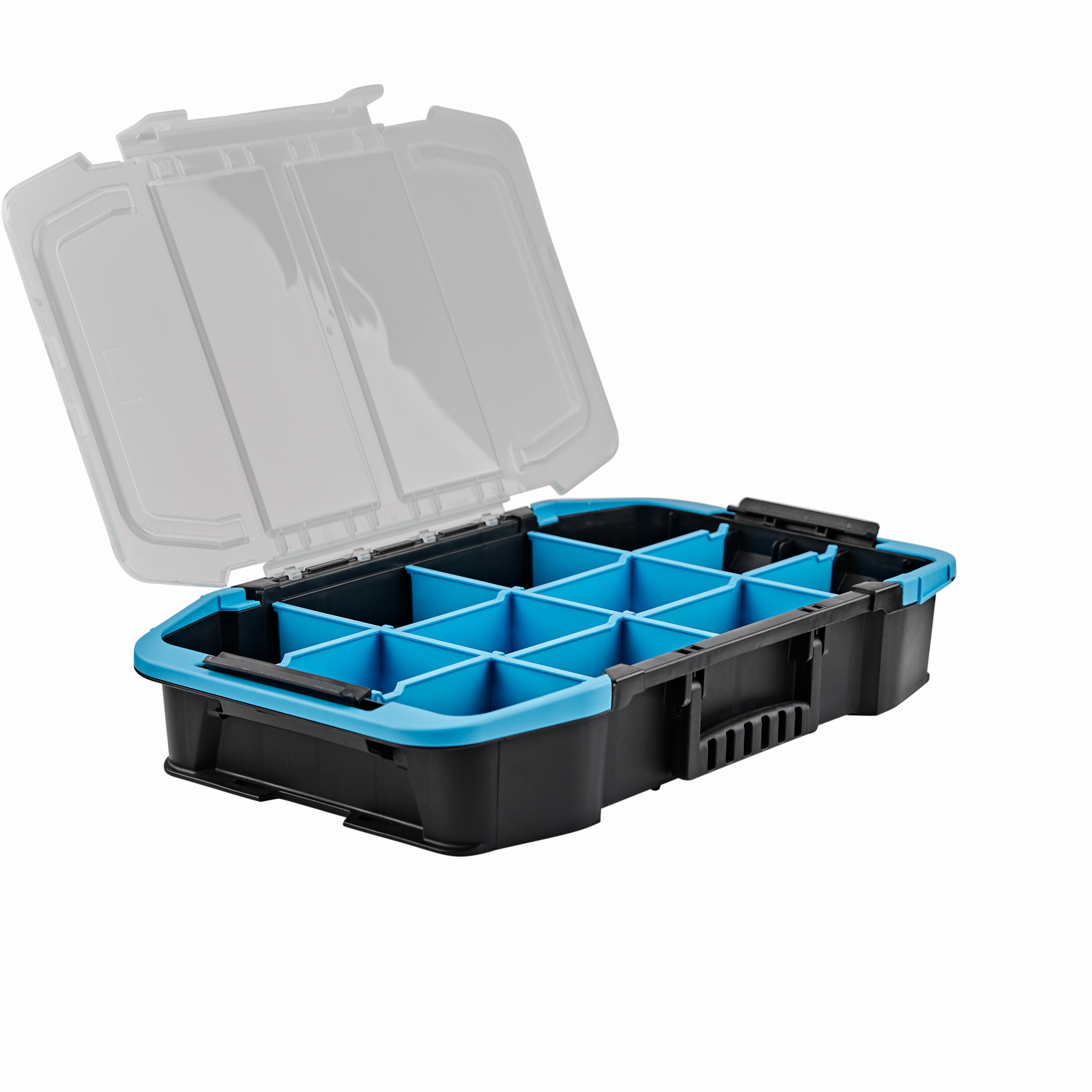 19in. Stackable Storage Organizer Bins - Plastic Modular Drawers for Home, Office & Closet Organization - Perfect for Shelving, Cabinets & Underbed Storage