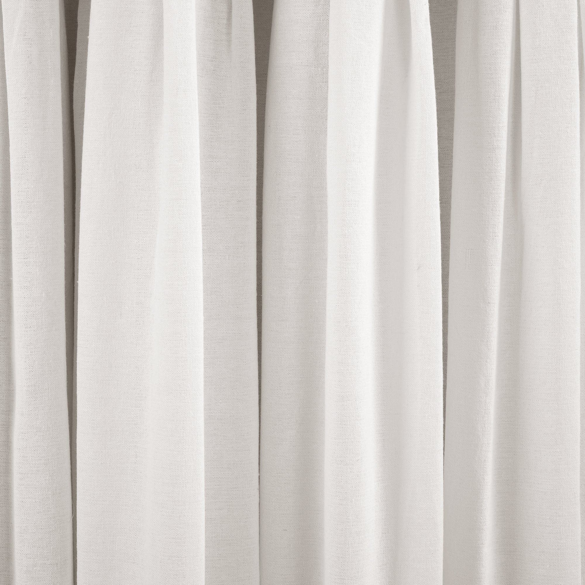 Blackout Linen Curtain Panels with Button Lining - 100% Light Blocking Window Drapes for Bedroom & Living Room Privacy & Sleep