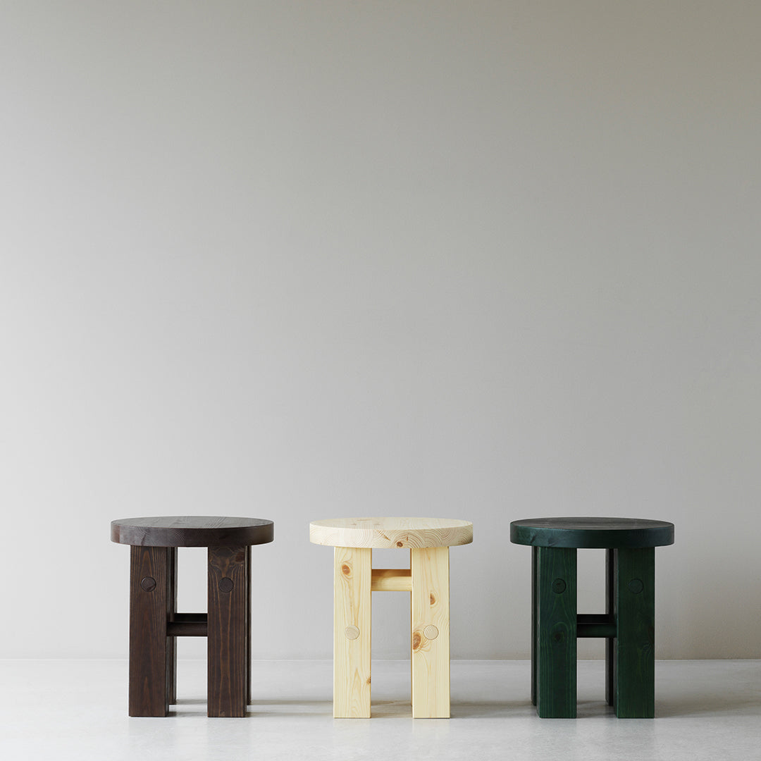 Modern Scandinavian FYR Stool by Normann Copenhagen - Minimalist Bar Stool for Kitchen, Dining Room & Lounge Decor