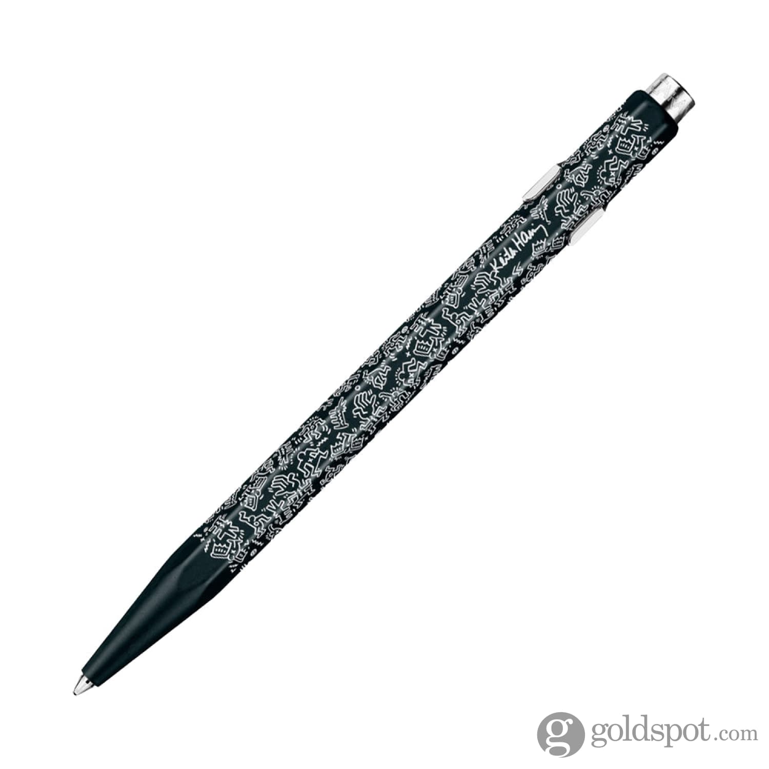 Caran d'Ache 849 Keith Haring Limited Edition Black Ballpoint Pen - Premium Writing Gift for Christmas 2023, Office, Art & Collectors