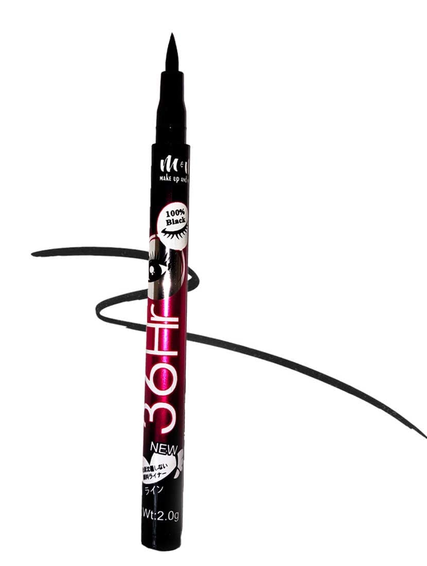 BEGGIE 3-Pack Waterproof Liquid Eyeliner Pencil - Ultra-Precise Black Eyeliner for Long-Lasting Makeup | Perfect for Daily Wear, Parties & Special Occasions