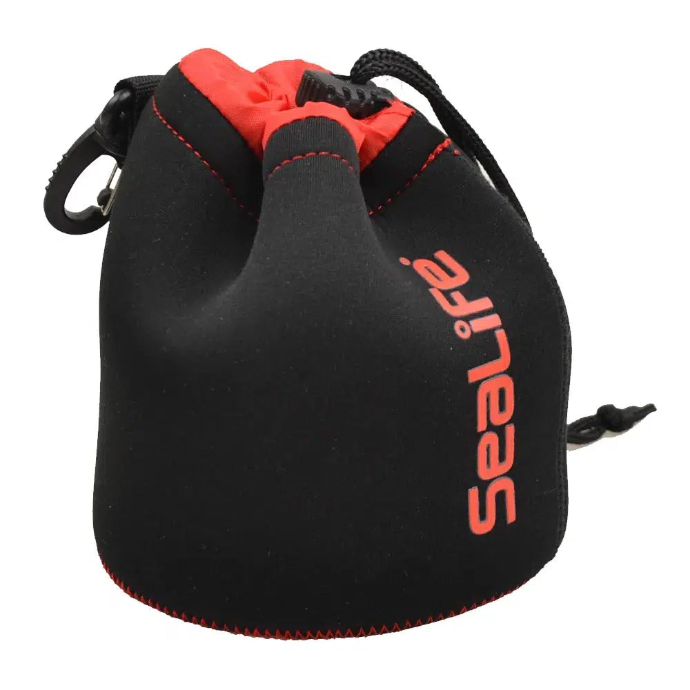 Waterproof Neoprene Lens Pouch for Scuba Diving & Underwater Photography - Protect Camera Gear While Snorkeling, Kayaking or Beach Trips
