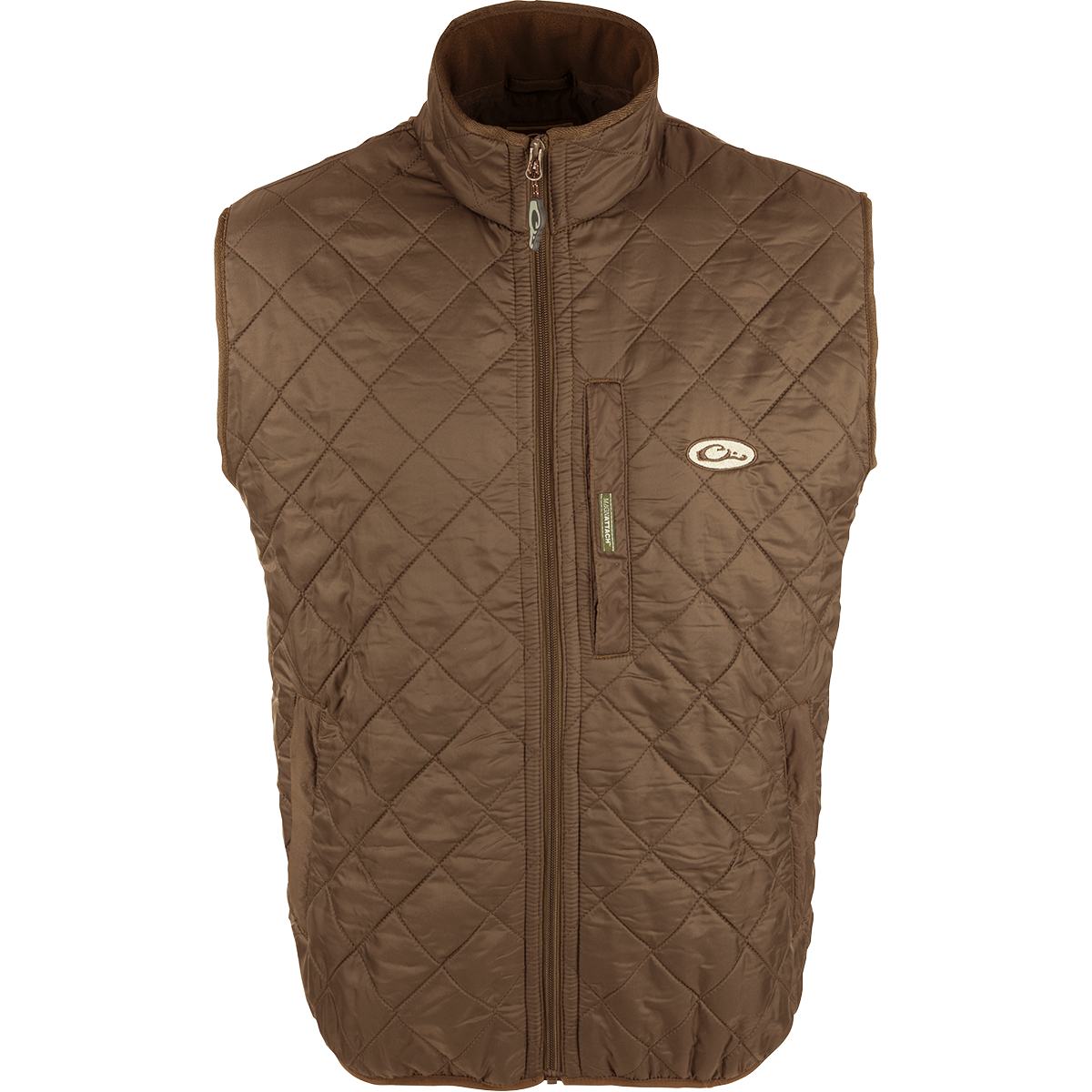 Delta Quilted Fleece Lined Vest for Men & Women - Lightweight Warm Winter Puffer Vest Jacket - Outdoor Hiking, Camping, Running, Casual Wear