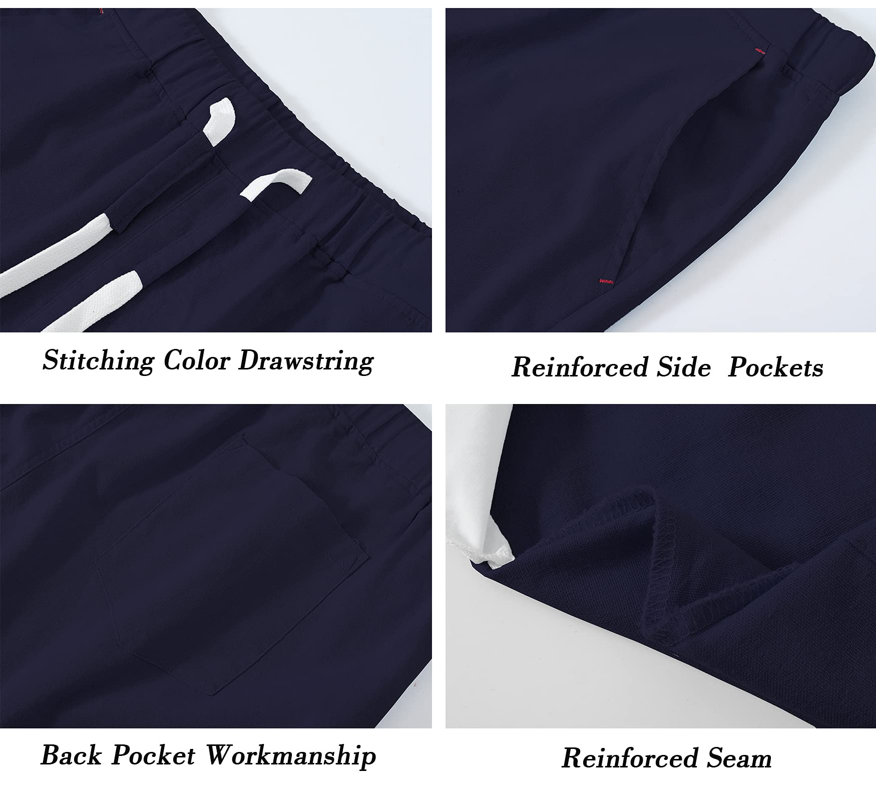 YuKaiChen Men's Casual Shorts - Lightweight Summer Shorts with Drawstring Waist | Perfect for Outdoor Activities, Beach, Gym & Lounge Wear