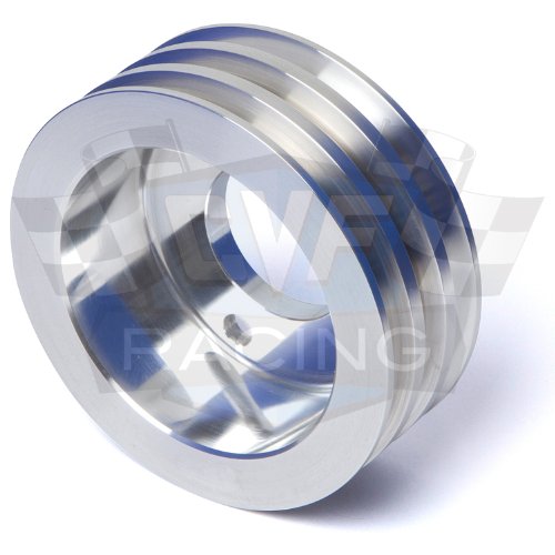 Big Block Chevy Pulley Kit for 396 427 454 BBC Engines - V-Belt Short Water Pump (SWP) - Compatible with Classic Muscle Cars & Hot Rods