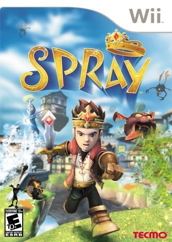 Tecmo Koei SPRAY for Nintendo Wii - Authentic Gaming Accessory | Perfect for Wii Sports, Mario Kart & Family Game Nights