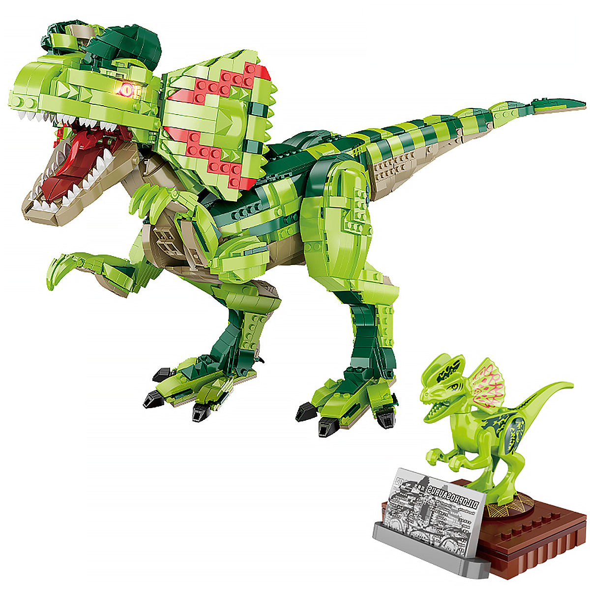 Forange BLOCK FC6202 Silophosaurus Dinosaur Building Kit - 2075pcs STEM Educational Toy for Kids & Adults, Perfect for Creative Play, Home Decor & Gift Ideas